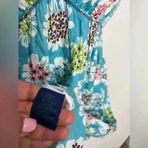 Boden Floral Fit And Flare Dress Size 8L - Picture 6 of 6